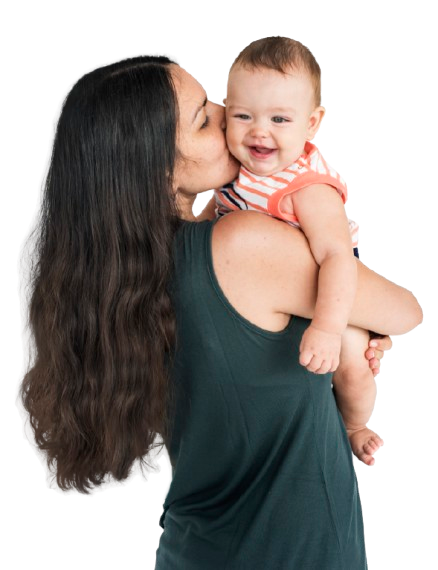 Couple Holding Baby Shoes